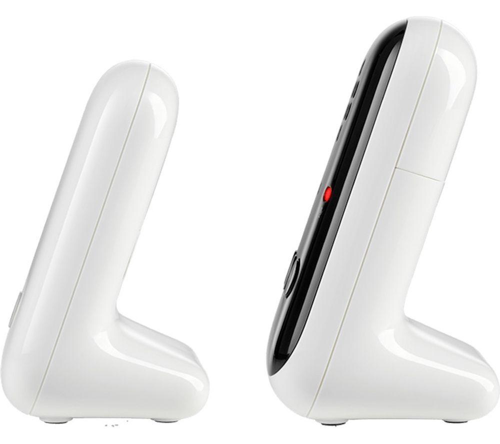 MOTOROLA PIP10 Audio Baby Monitor - White & Black image number 3 of 7