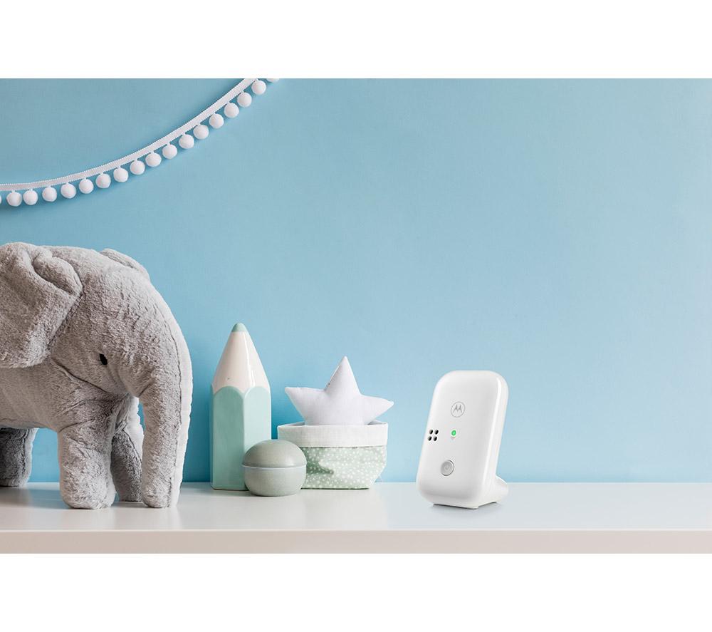 MOTOROLA PIP10 Audio Baby Monitor - White & Black image number 4 of 7