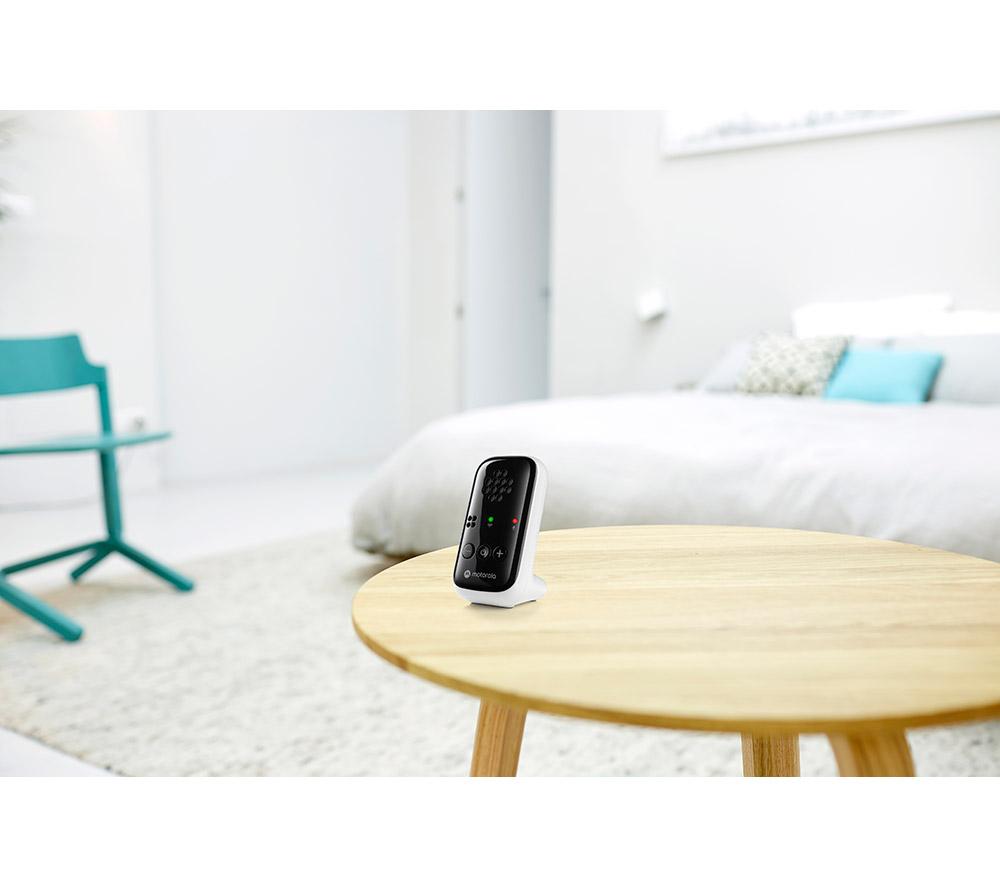 MOTOROLA PIP10 Audio Baby Monitor - White & Black image number 6 of 7