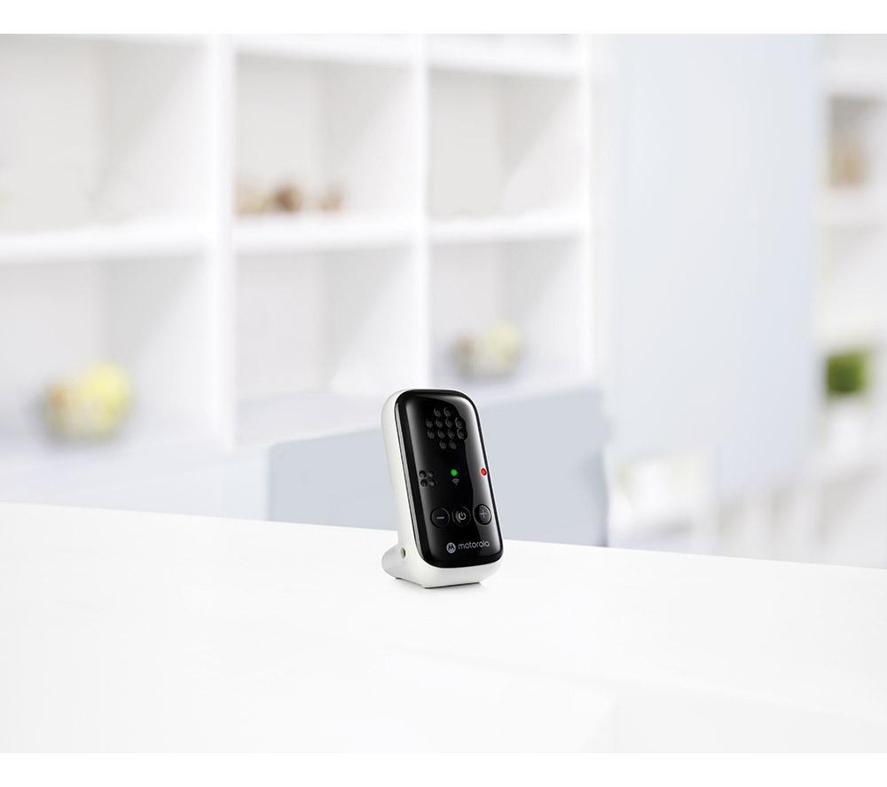 MOTOROLA PIP10 Audio Baby Monitor - White & Black image number 7 of 7