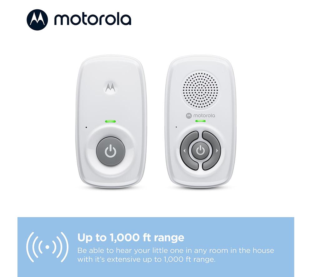 MOTOROLA AM21 Audio Baby Monitor - White image number 3 of 7