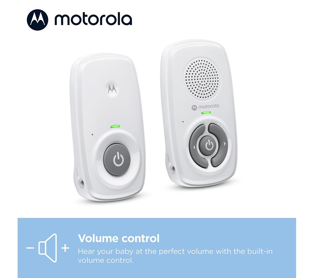 MOTOROLA AM21 Audio Baby Monitor - White image number 4 of 7