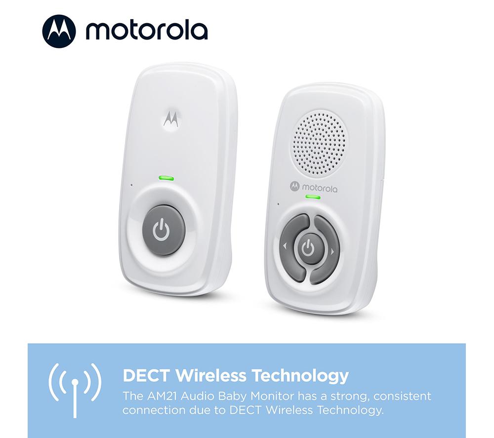 MOTOROLA AM21 Audio Baby Monitor - White image number 5 of 7