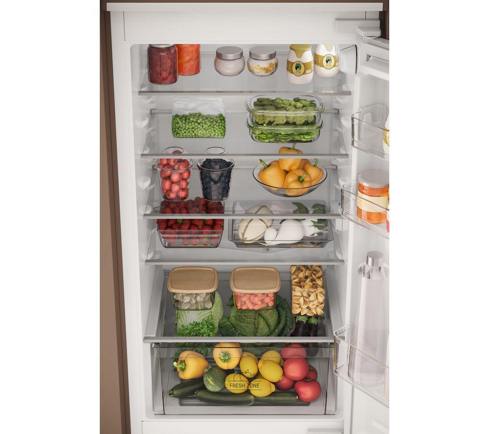 HOTPOINT Low Frost HTC18D011A1 Integrated 70/30 Fridge Freezer - Sliding Hinge image number 8 of 12