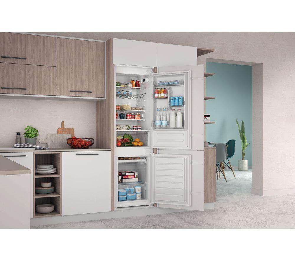 INDESIT Push&Go INC18D011B1 70/30 Integrated Fridge Freezer - Sliding Hinge image number 4 of 8