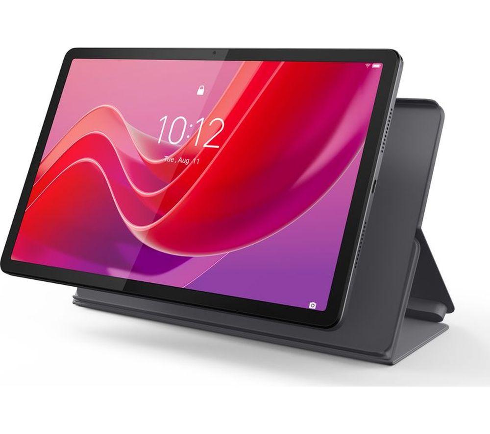 LENOVO 11" Tab M11 Folio Case - Luna Grey image number 3 of 8