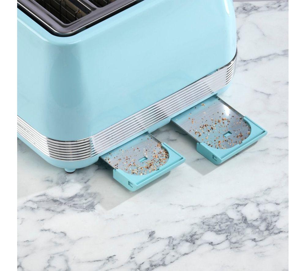 DAEWOO Denver SDA2848GE Jug Kettle & 4-Slice Toaster Bundle - Sky Blue image number 2 of 6