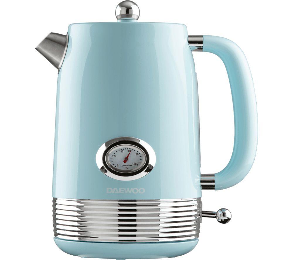 DAEWOO Denver SDA2848GE Jug Kettle & 4-Slice Toaster Bundle - Sky Blue image number 5 of 6