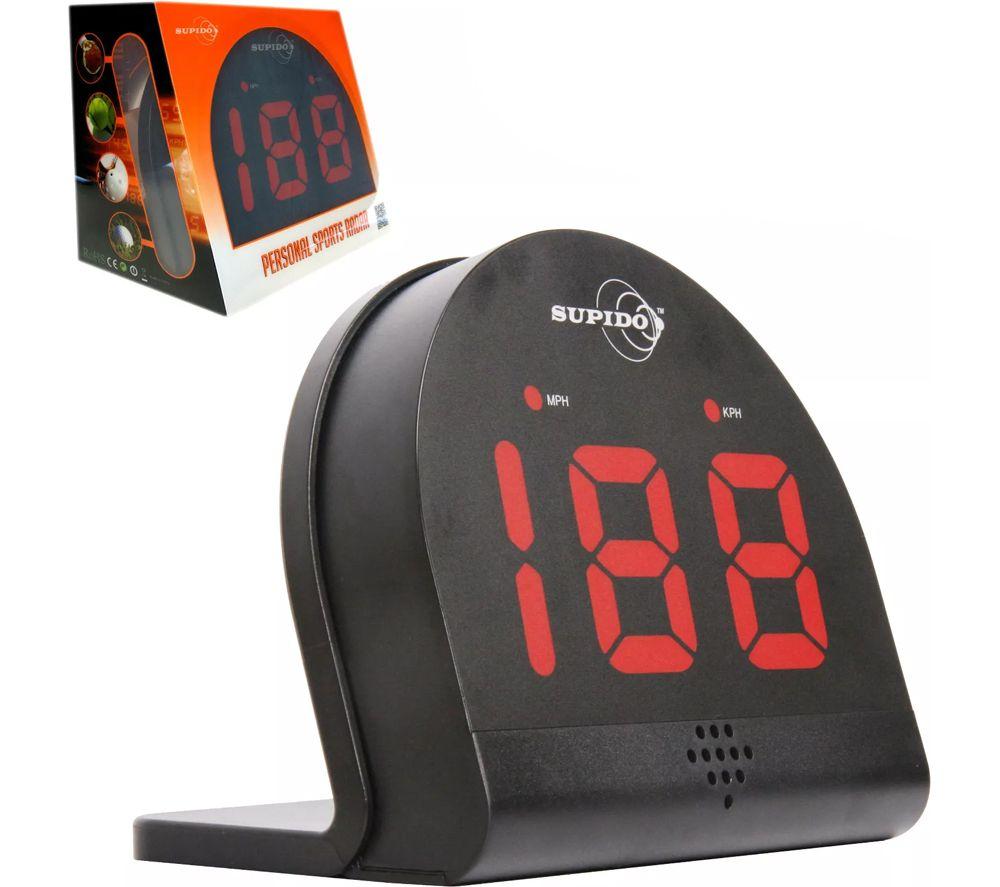 SUPIDO Multisport Speed Radar Speedometer - Black image number 7 of 8
