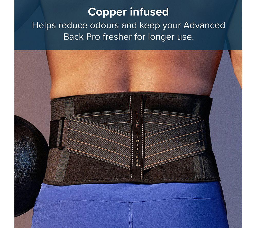 COPPER FIT Advanced Back Pro - Black, Large/Extra-Large image number 4 of 5