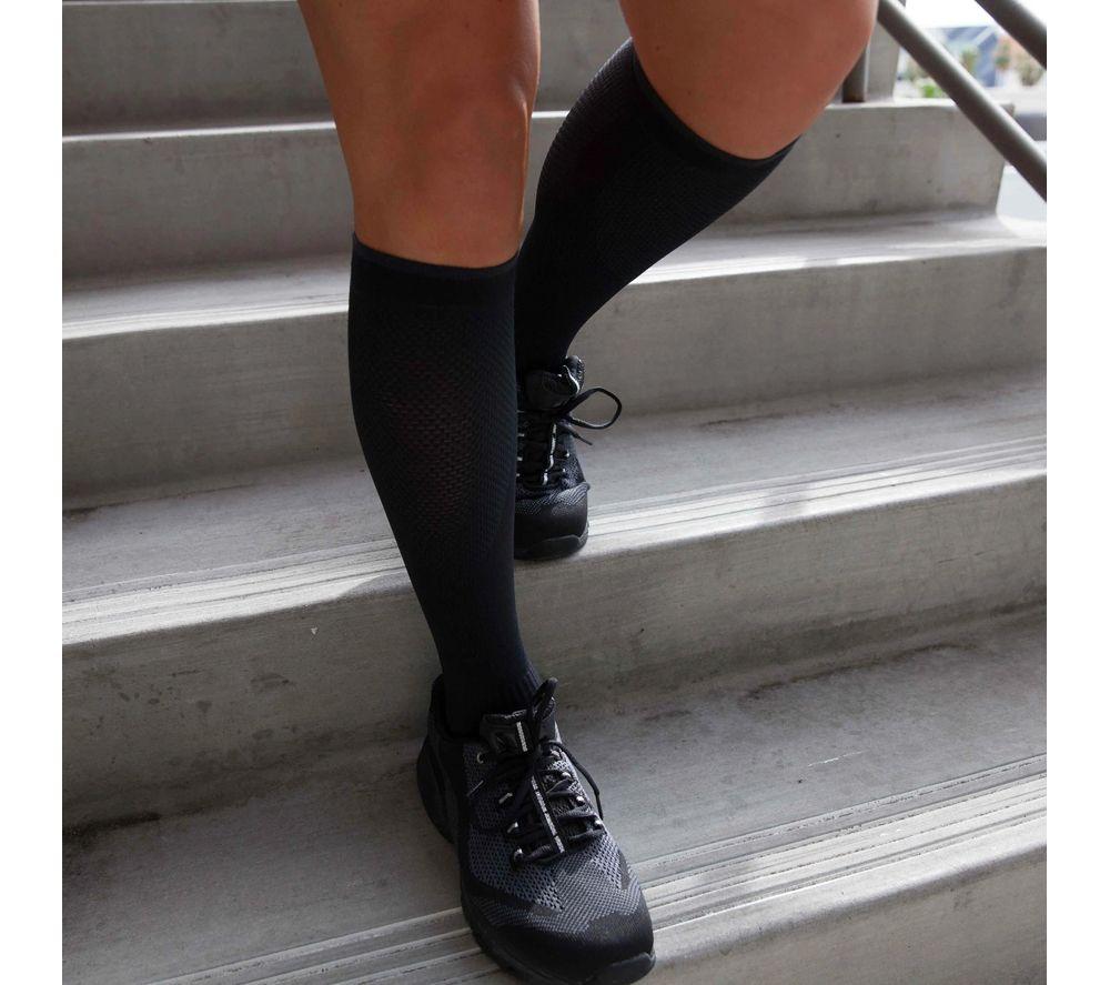 COPPER FIT Energy Compression Socks - Large / Extra Large, Black image number 4 of 6
