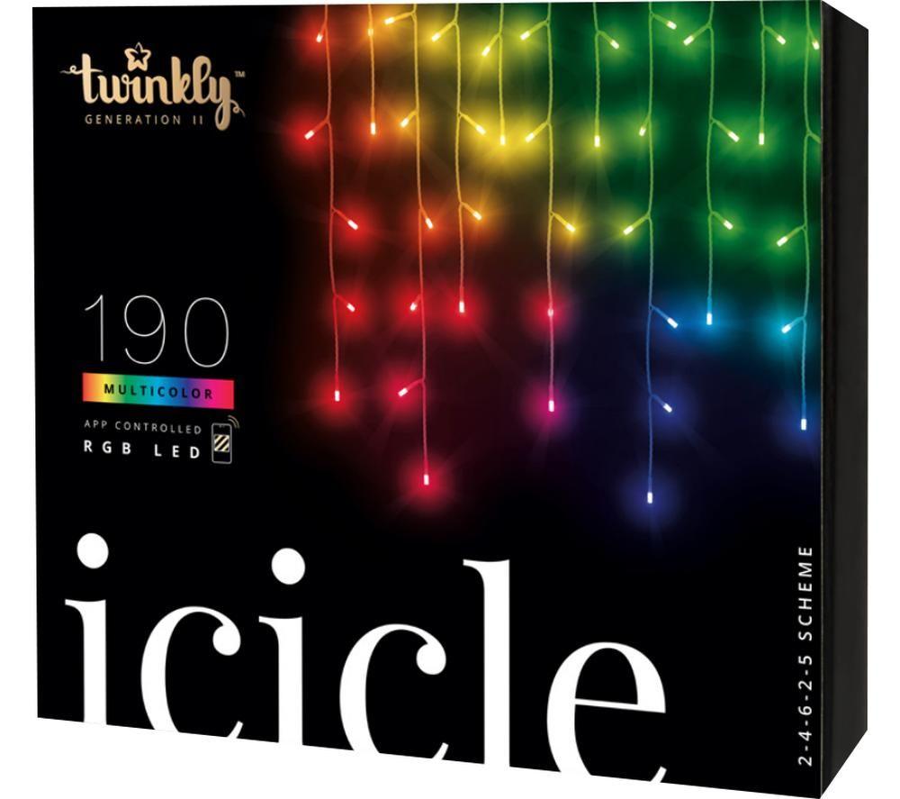 TWINKLY Icicle Smart LED Light String - 190 LEDs image number 9 of 9