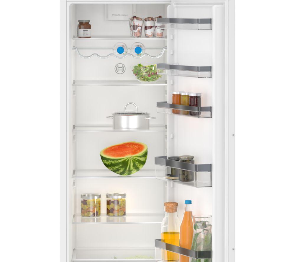 BOSCH Series 4 KIR81VFE0G Integrated Tall Fridge - Fixed Hinge image number 3 of 10