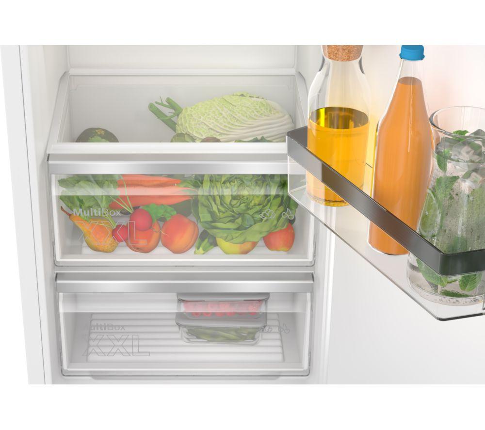 BOSCH Series 4 KIR81VFE0G Integrated Tall Fridge - Fixed Hinge image number 4 of 10