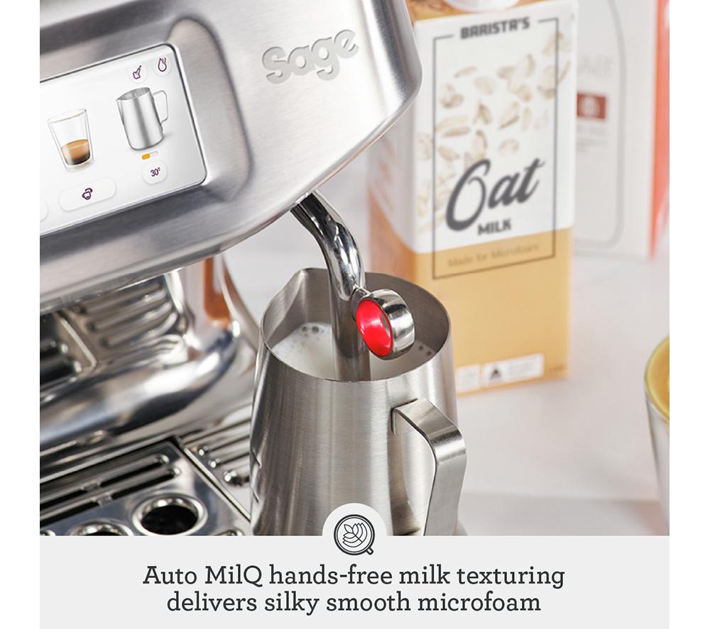 SAGE the Barista Touch Impress SES882 Bean to Cup Coffee Machine - Stainless Steel image number 9 of 13