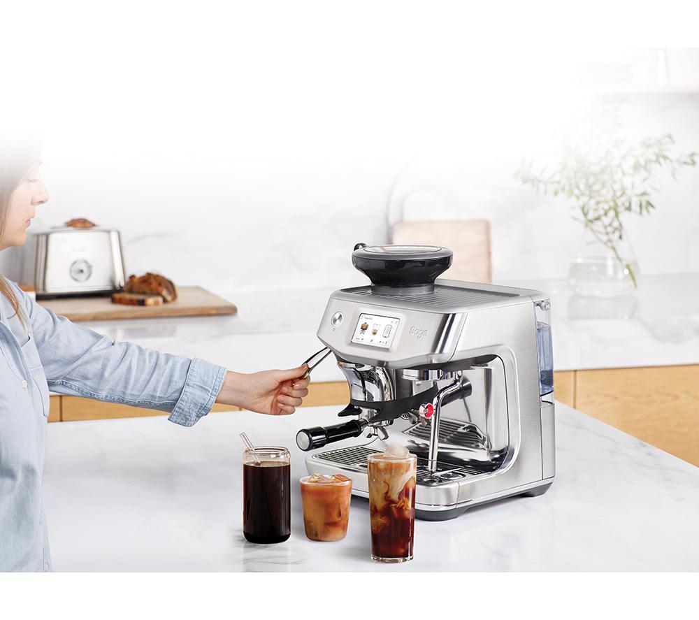 SAGE the Barista Touch Impress SES882 Bean to Cup Coffee Machine - Stainless Steel image number 11 of 13