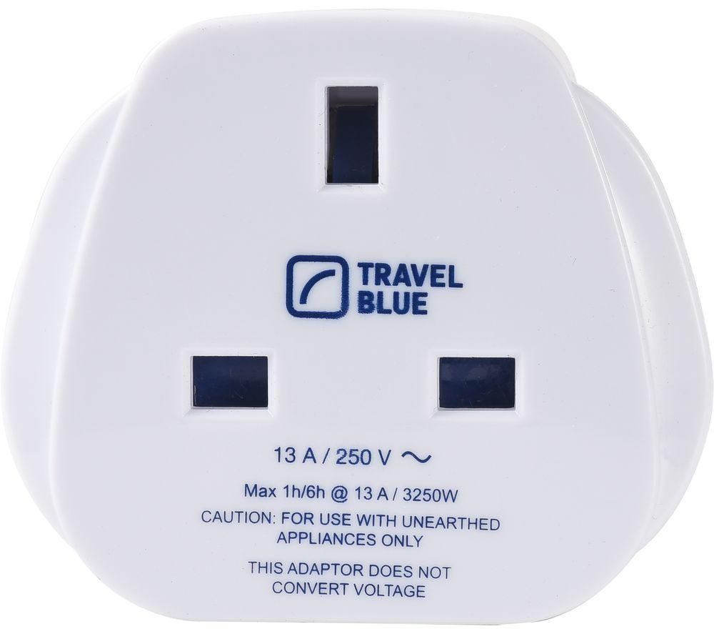 TRAVEL BLUE TB-171 UK to US Travel Plug Adapter