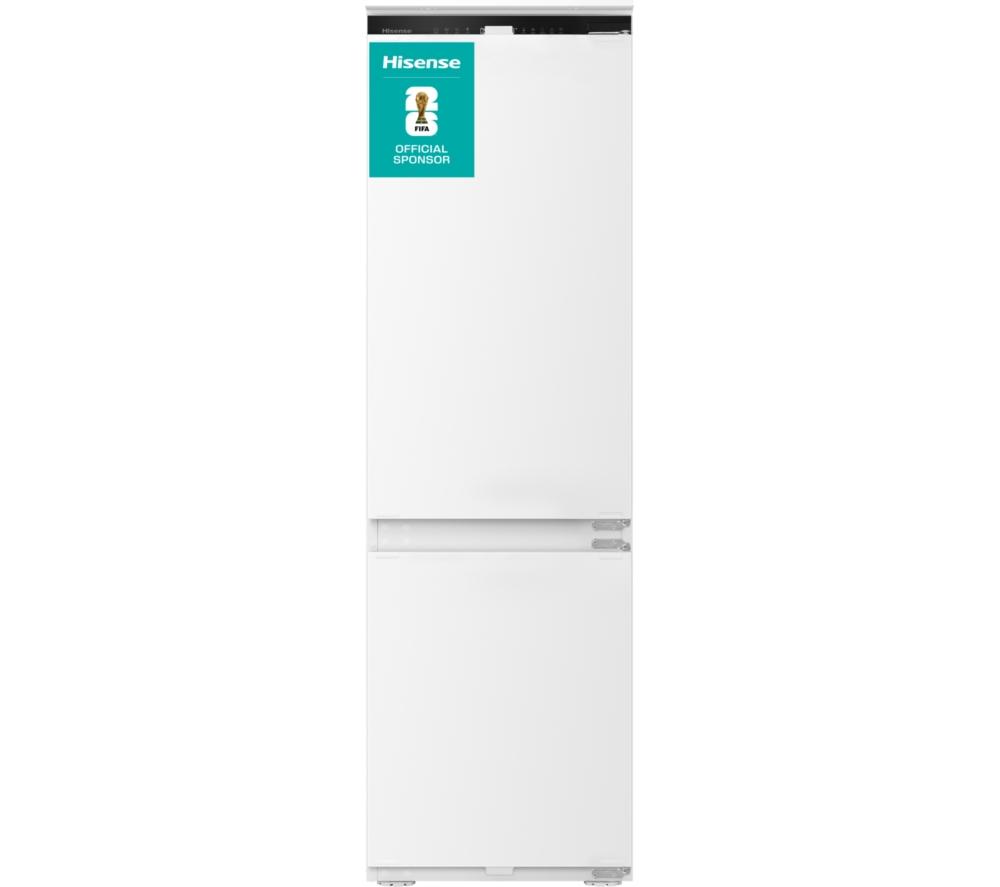 HISENSE RB3B250SAWE1 Integrated Smart 60/40 Fridge Freezer - Fixed Hinge, White