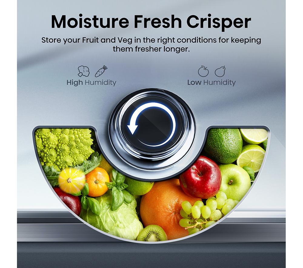 HISENSE RB3B250SAWE1 Integrated Smart 60/40 Fridge Freezer - Sliding Hinge image number 8 of 14