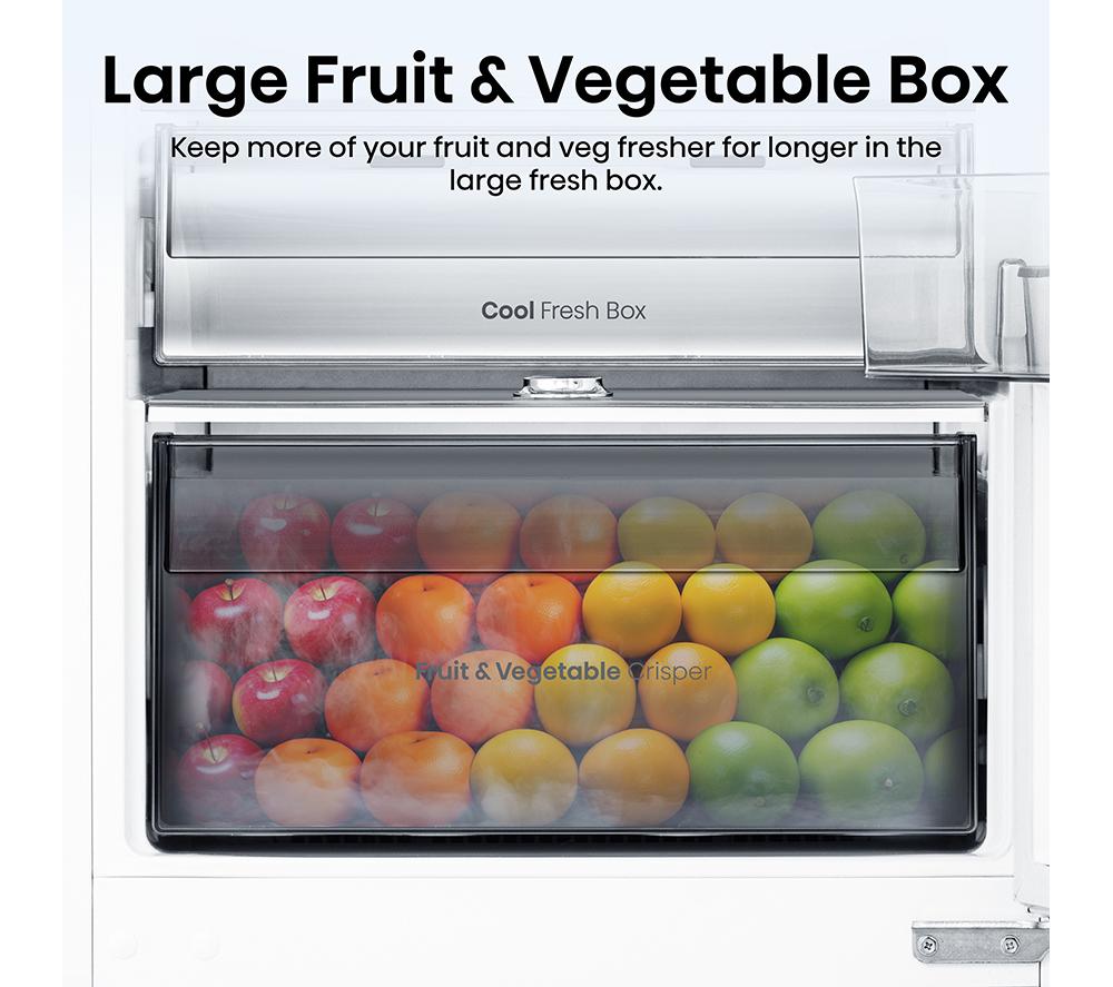 HISENSE RB3B250SAWE1 Integrated Smart 60/40 Fridge Freezer - Sliding Hinge image number 9 of 14