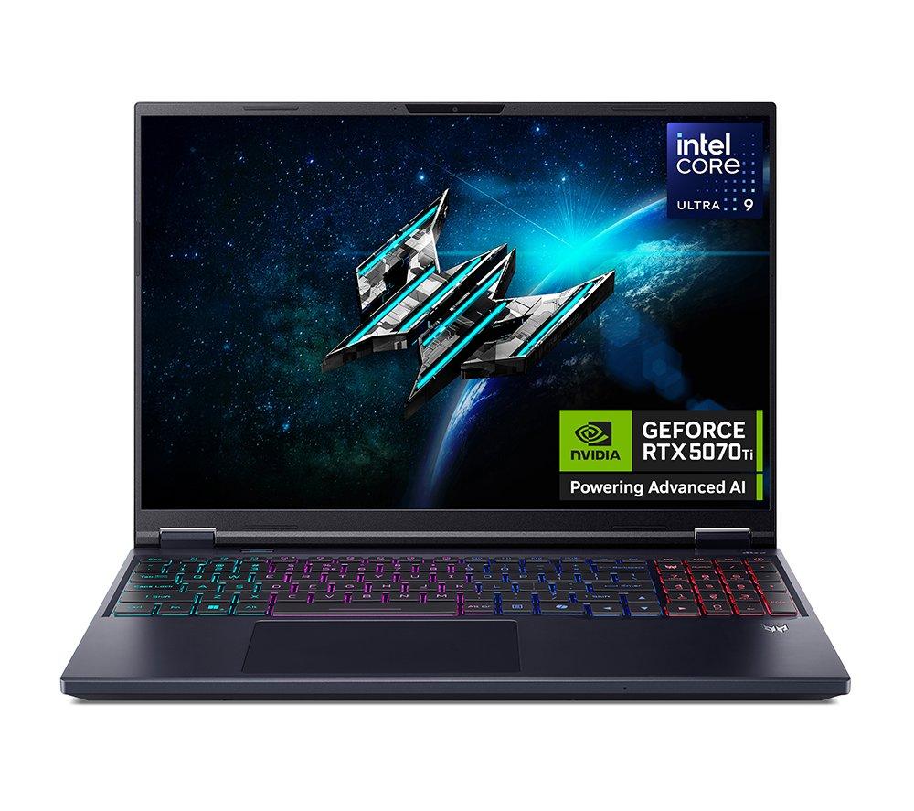 ACER Predator Helios Neo 16 AI 16" Gaming Laptop - Intel Core Ultra 9, RTX 5070 Ti, 1 TB SSD