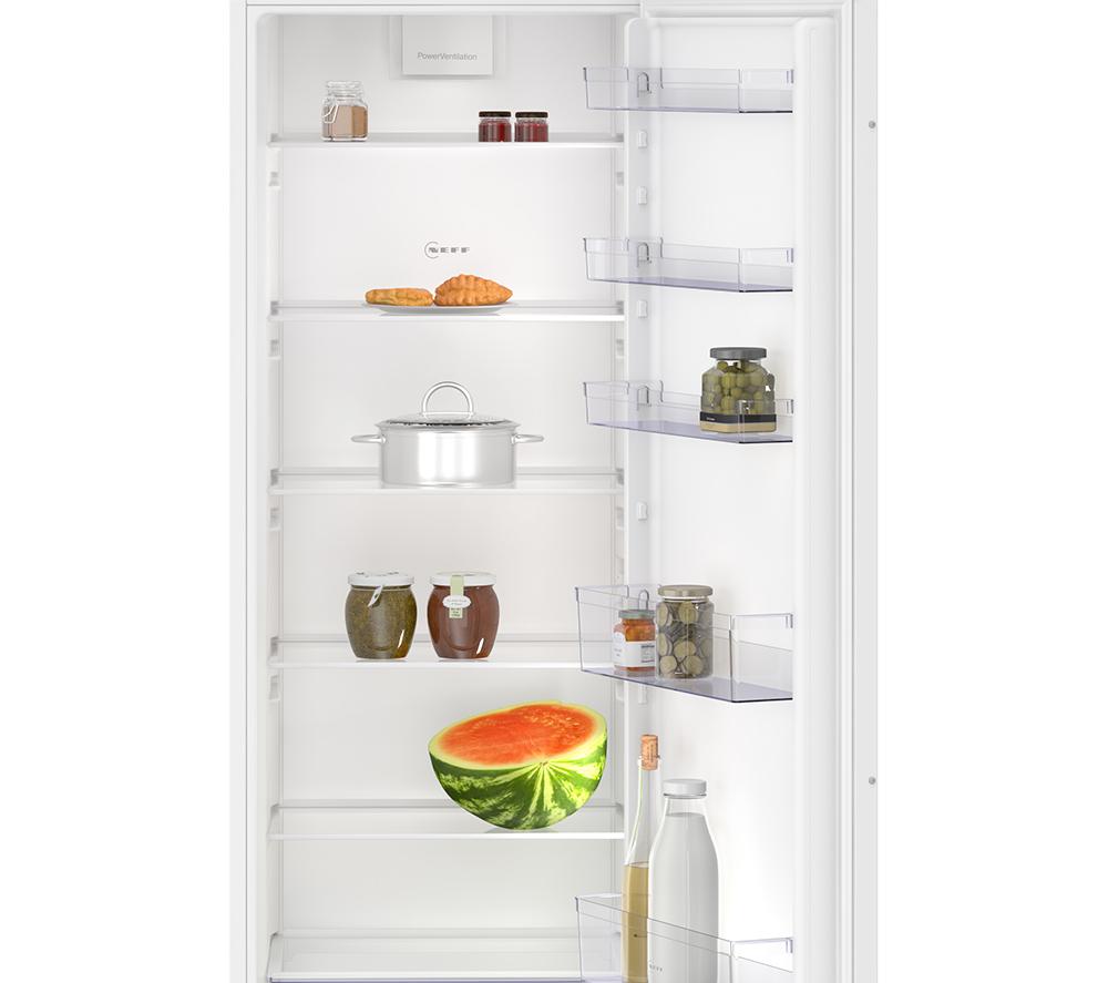 NEFF N30 KI1811SE0G Integrated Tall Fridge - Sliding Hinge image number 3 of 8