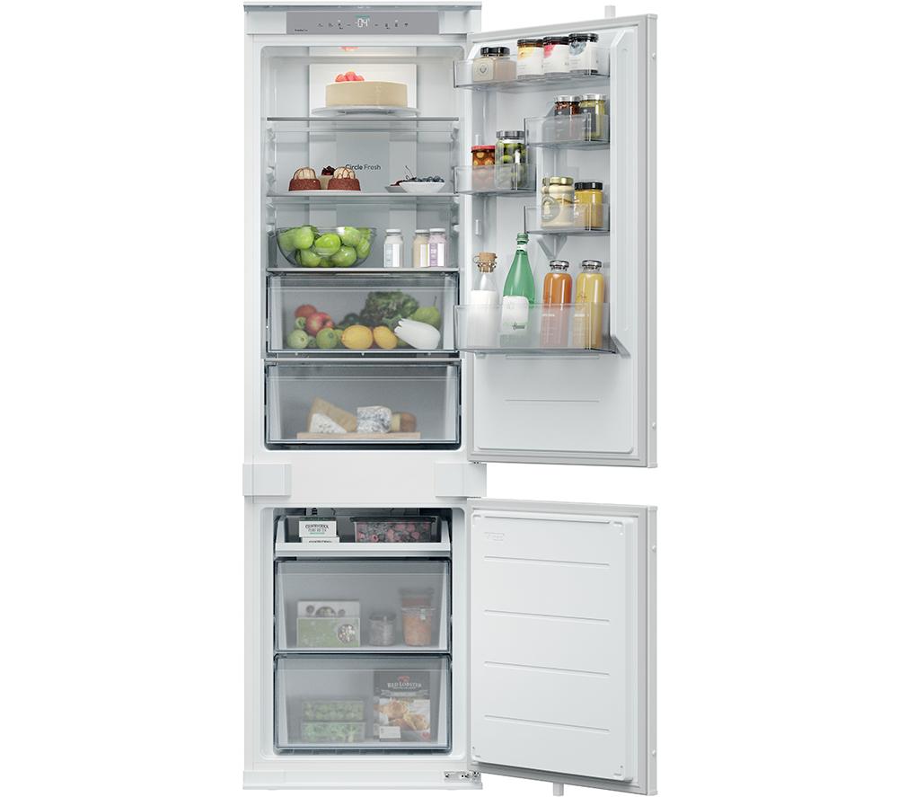 HOOVER HONBQT3518EK Integrated Smart 70/30 Fridge Freezer – Sliding Hinge, White