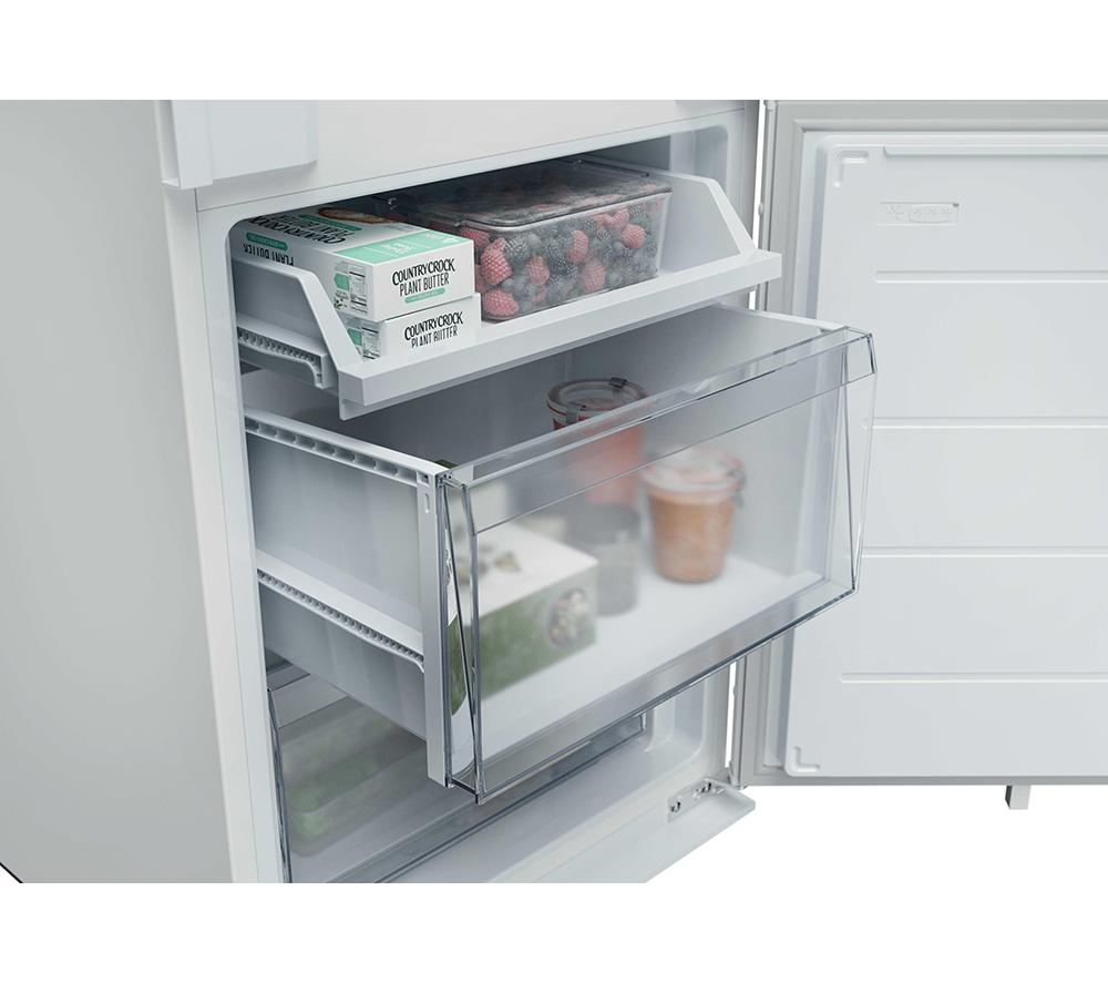 HOOVER HONBQT3518EK Integrated Smart 70/30 Fridge Freezer - Sliding Hinge image number 13 of 20