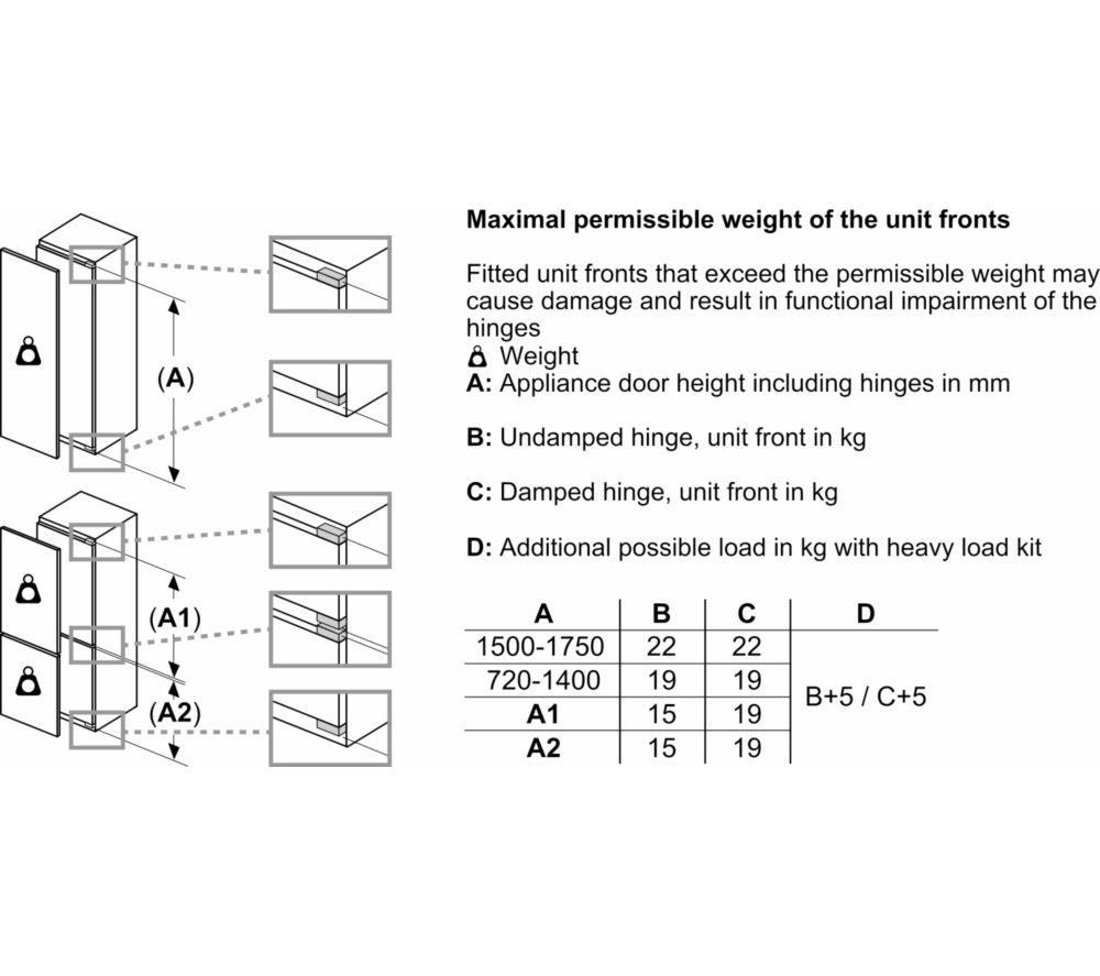 NEFF N50 KI1812FE0G Integrated Tall Fridge - Fixed Hinge image number 7 of 11