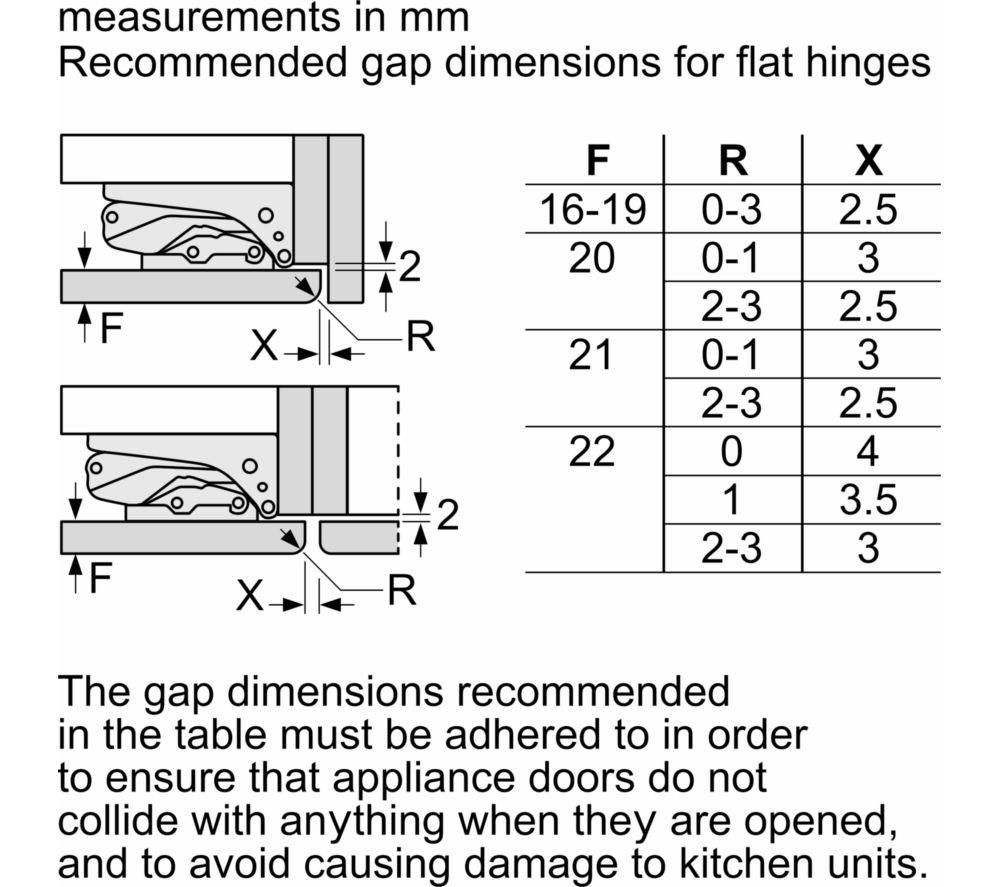 NEFF N50 KI1812FE0G Integrated Tall Fridge - Fixed Hinge image number 11 of 11