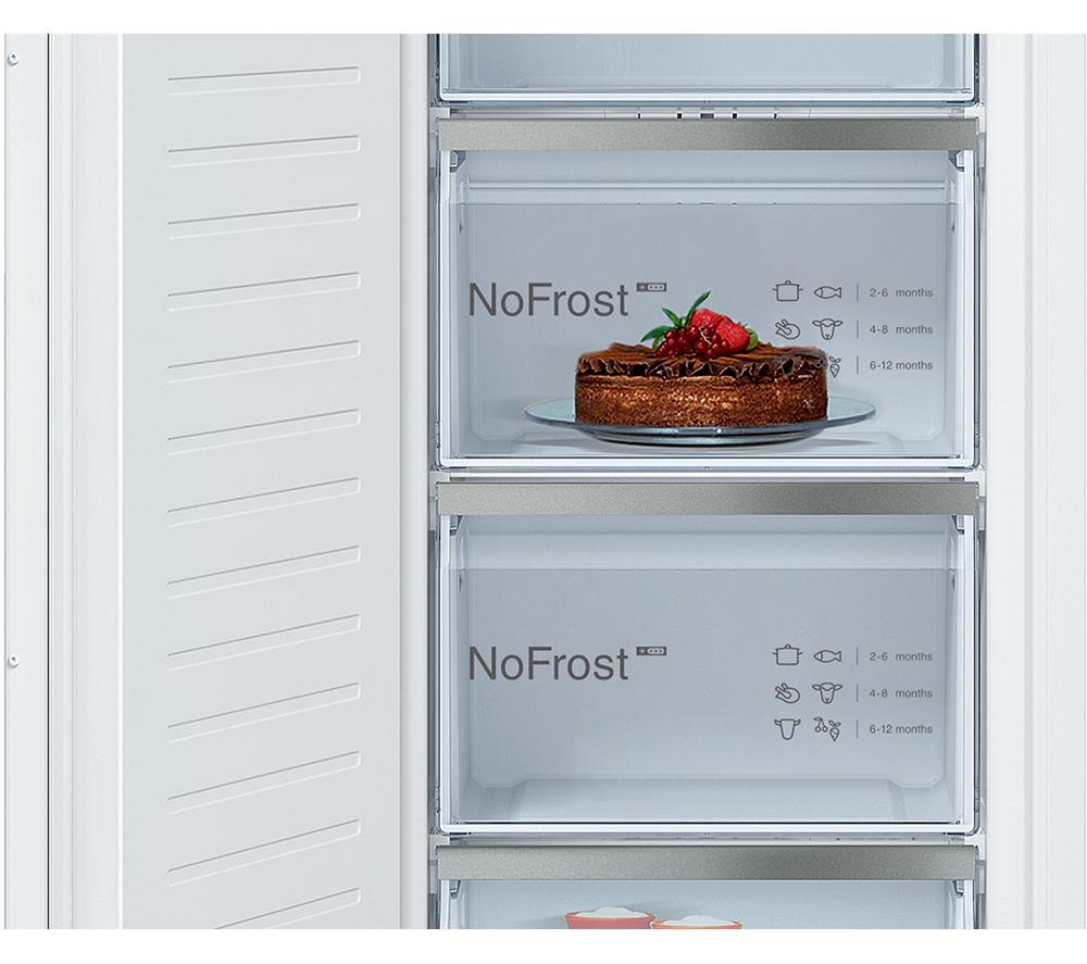 NEFF N90 GI7815CE0G Integrated Tall Freezer - Fixed Hinge image number 5 of 17