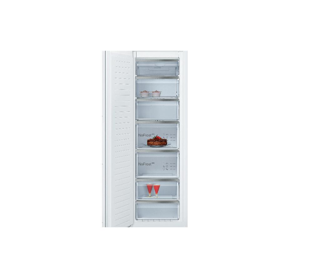 NEFF N90 GI7815CE0G Integrated Tall Freezer - Fixed Hinge image number 6 of 17
