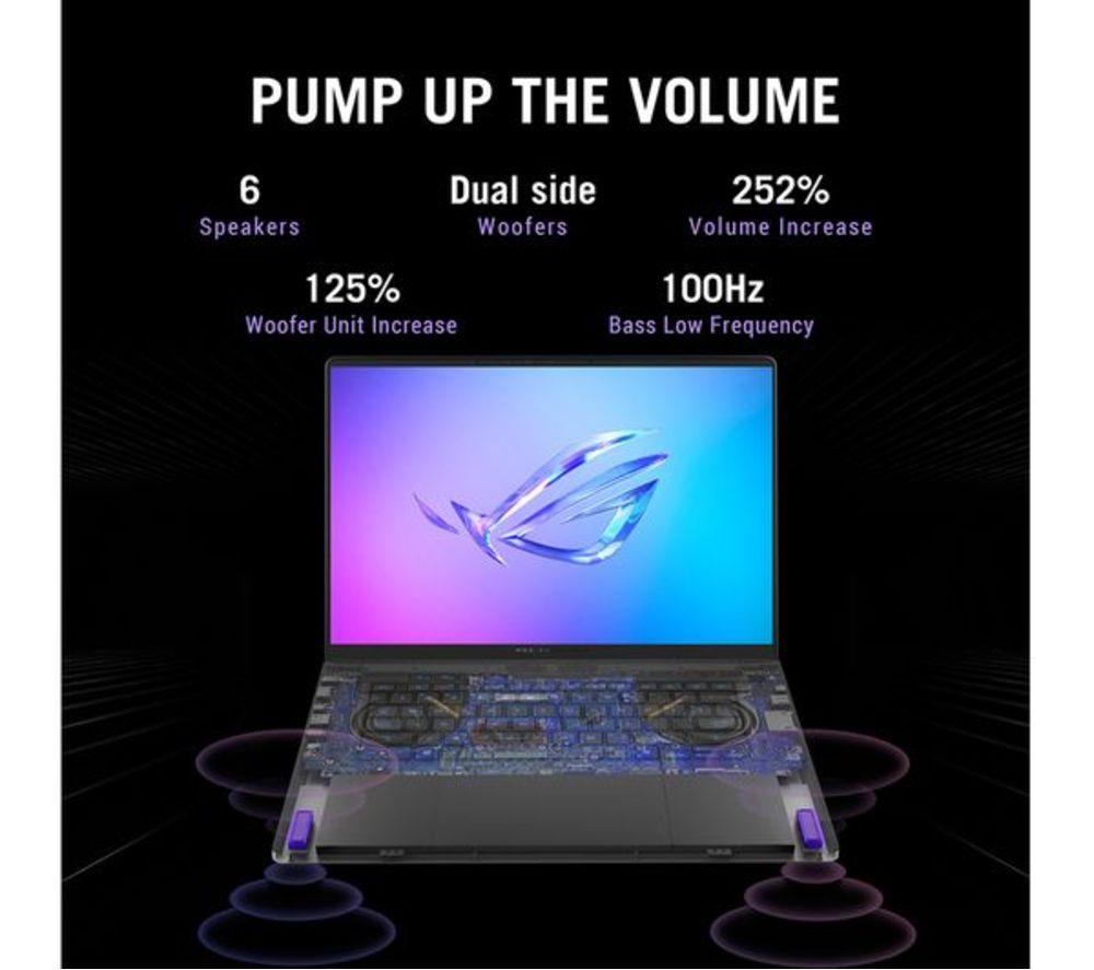 ASUS ROG Zephyrus G14 14" Refurbished Gaming Laptop - AMD Ryzen AI 9, RTX 5080, 2 TB SSD (Excellent Condition) image number 14 of 19