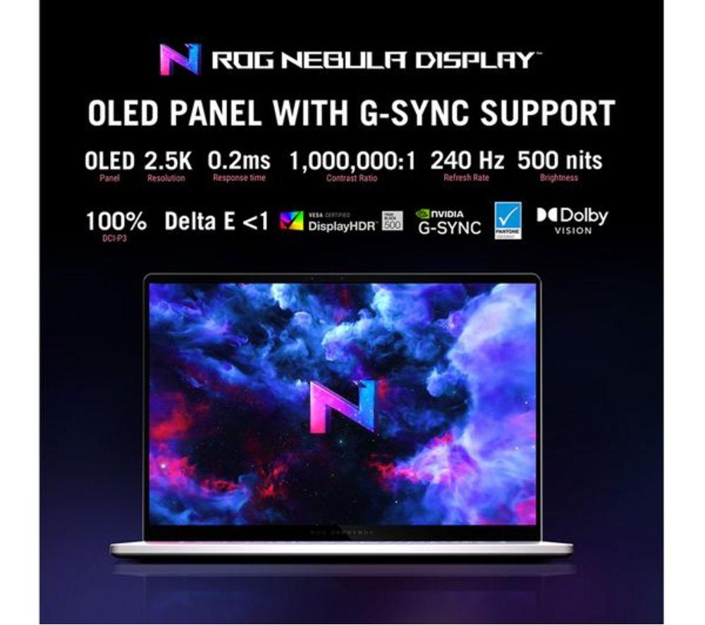 ASUS ROG Zephyrus G16 16" Refurbished Gaming Laptop - Intel&reg; Core&trade; Ultra 9, RTX 5090, 2 TB SSD (Excellent Condition) image number 11 of 18