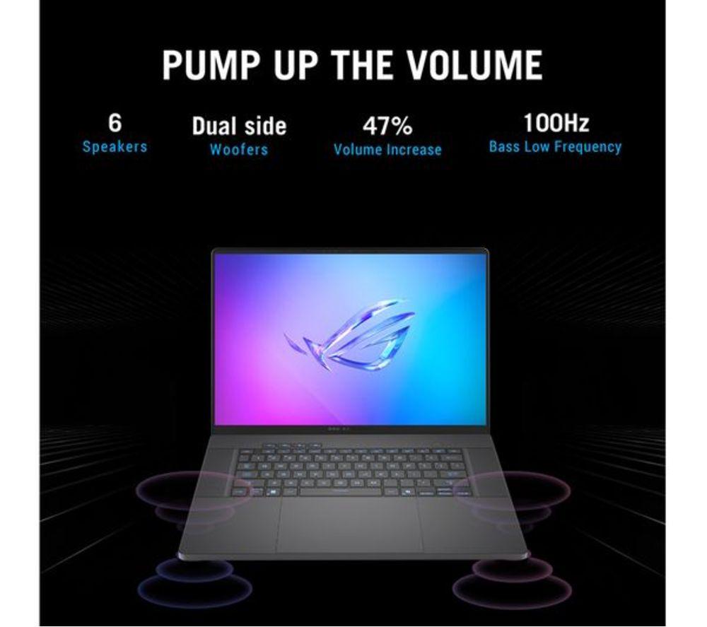 ASUS ROG Zephyrus G16 16" Refurbished Gaming Laptop - Intel&reg; Core&trade; Ultra 9, RTX 5090, 2 TB SSD (Excellent Condition) image number 15 of 18