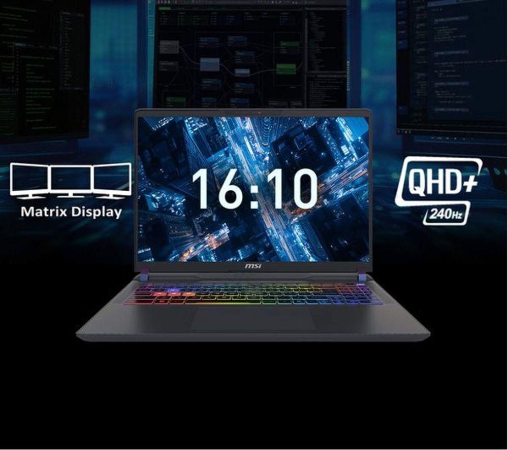 MSI Vector 17 HX AI 17" Refurbished Gaming Laptop - Intel&reg; Core&trade; Ultra 9, RTX 5090, 1 TB SSD (Very Good Condition) image number 8 of 10