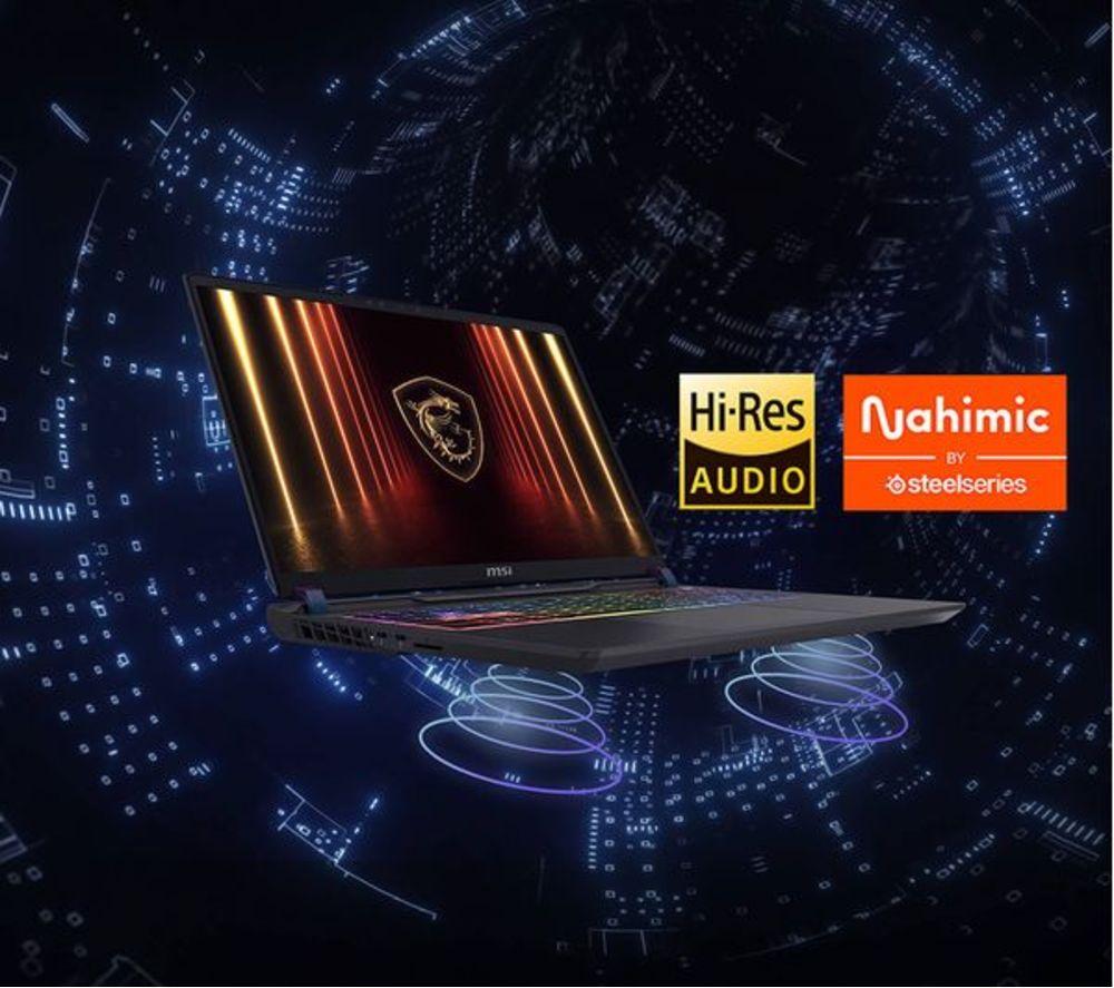 MSI Vector 17 HX AI 17" Refurbished Gaming Laptop - Intel&reg; Core&trade; Ultra 9, RTX 5090, 1 TB SSD (Very Good Condition) image number 10 of 10