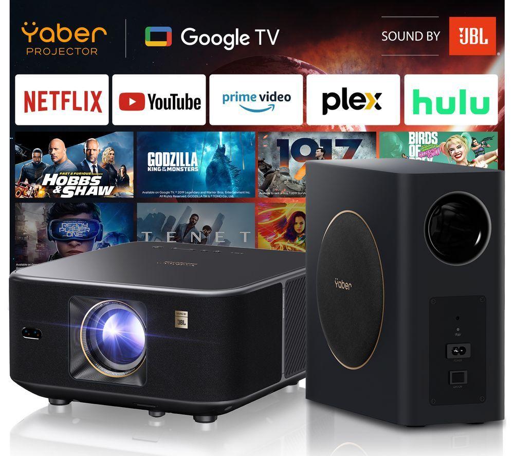 YABER K3 Pro Smart Full HD Home Cinema Projector & Subwoofer image number 7 of 9