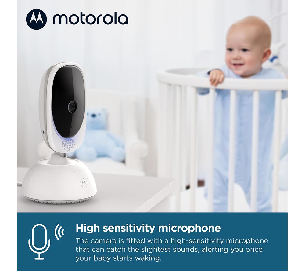 MOTOROLA VM75 5" Video Baby Monitor - White image number 4 of 7