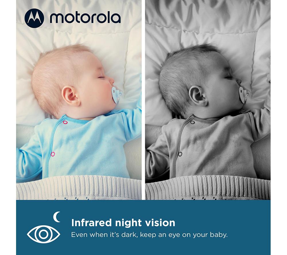 MOTOROLA VM75 5" Video Baby Monitor - White image number 6 of 7