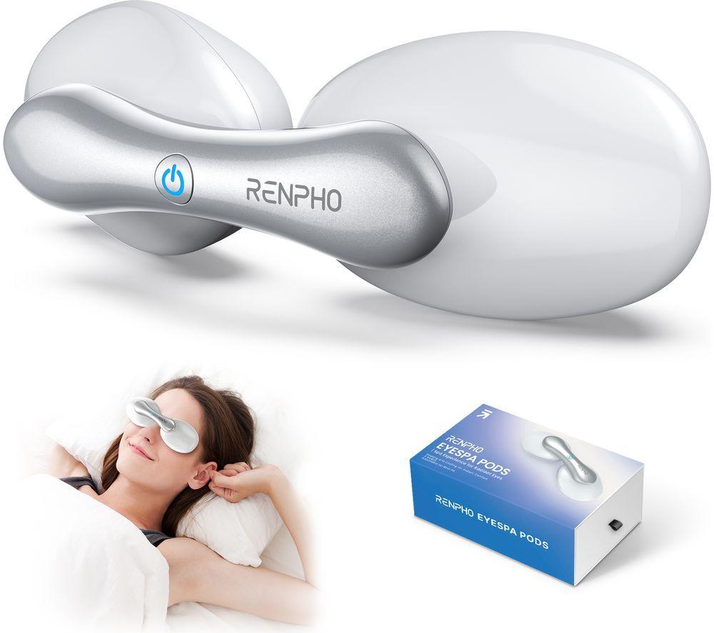 RENPHO R-G009 Eye Spa Pods - White & Silver image number 3 of 9