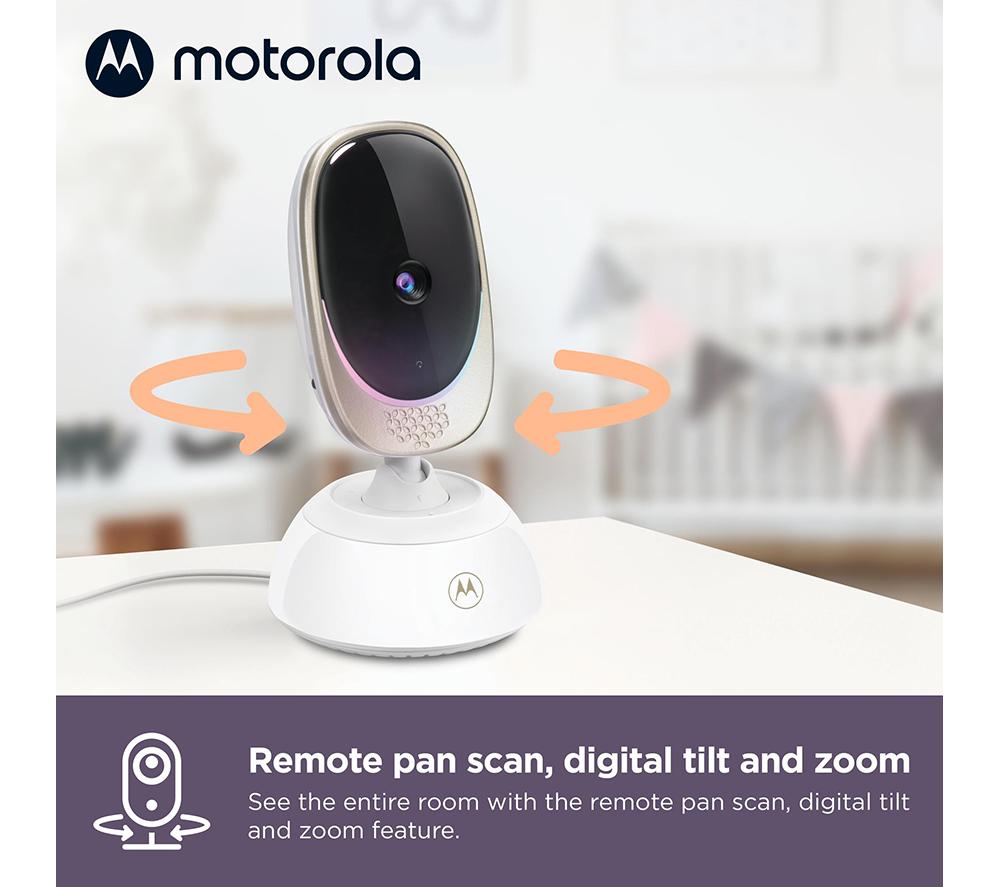 MOTOROLA VM85 Connect Smart Baby Monitor - White & Gold image number 6 of 8