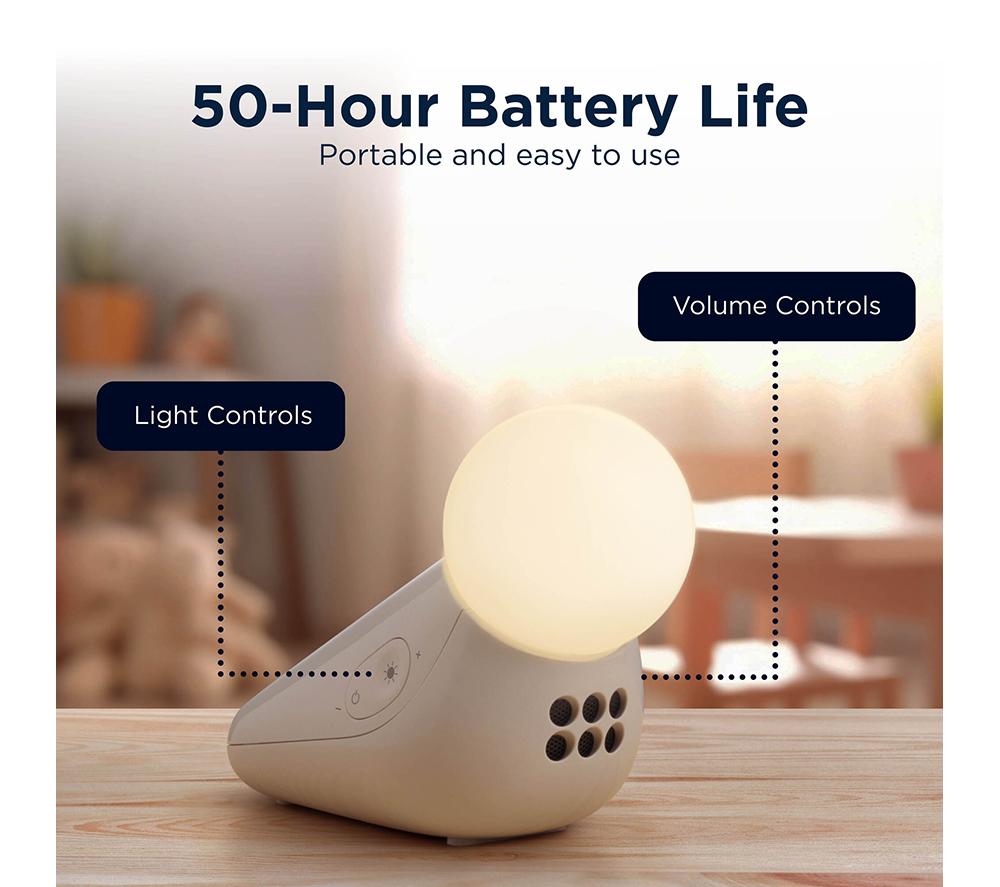 MOTOROLA S1 Night Light & Sound Soother - Light Grey image number 5 of 13