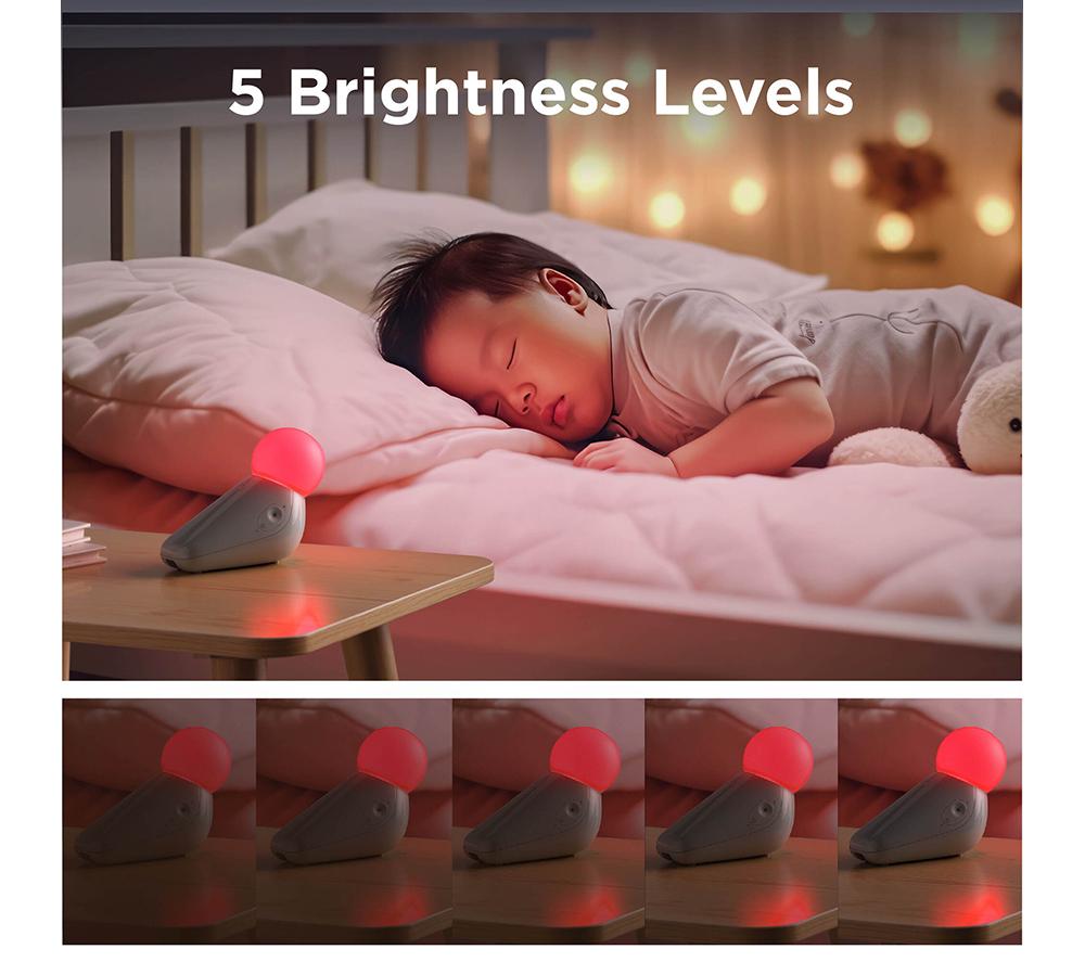 MOTOROLA S1 Night Light & Sound Soother - Light Grey image number 7 of 13