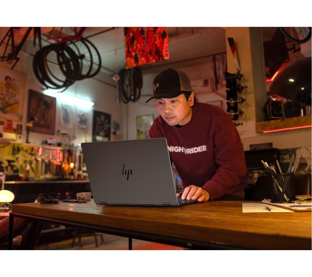 HP OmniBook X Flip NGAI 16" 2 in 1 Laptop - AMD Ryzen AI 5, 512 GB SSD, Meteor Silver image number 18 of 31