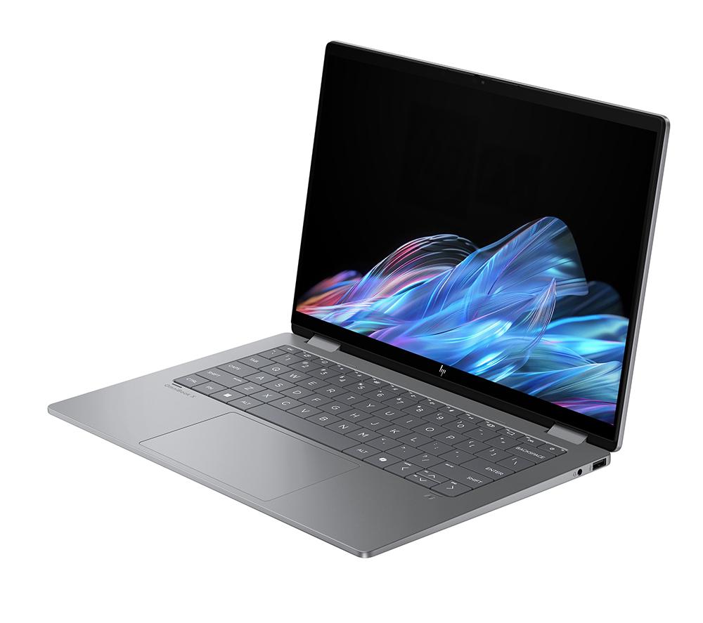 HP OmniBook X Flip NGAI 14" 2 in 1 Laptop - AMD Ryzen AI 5, 512 GB SSD, Meteor Silver image number 24 of 28