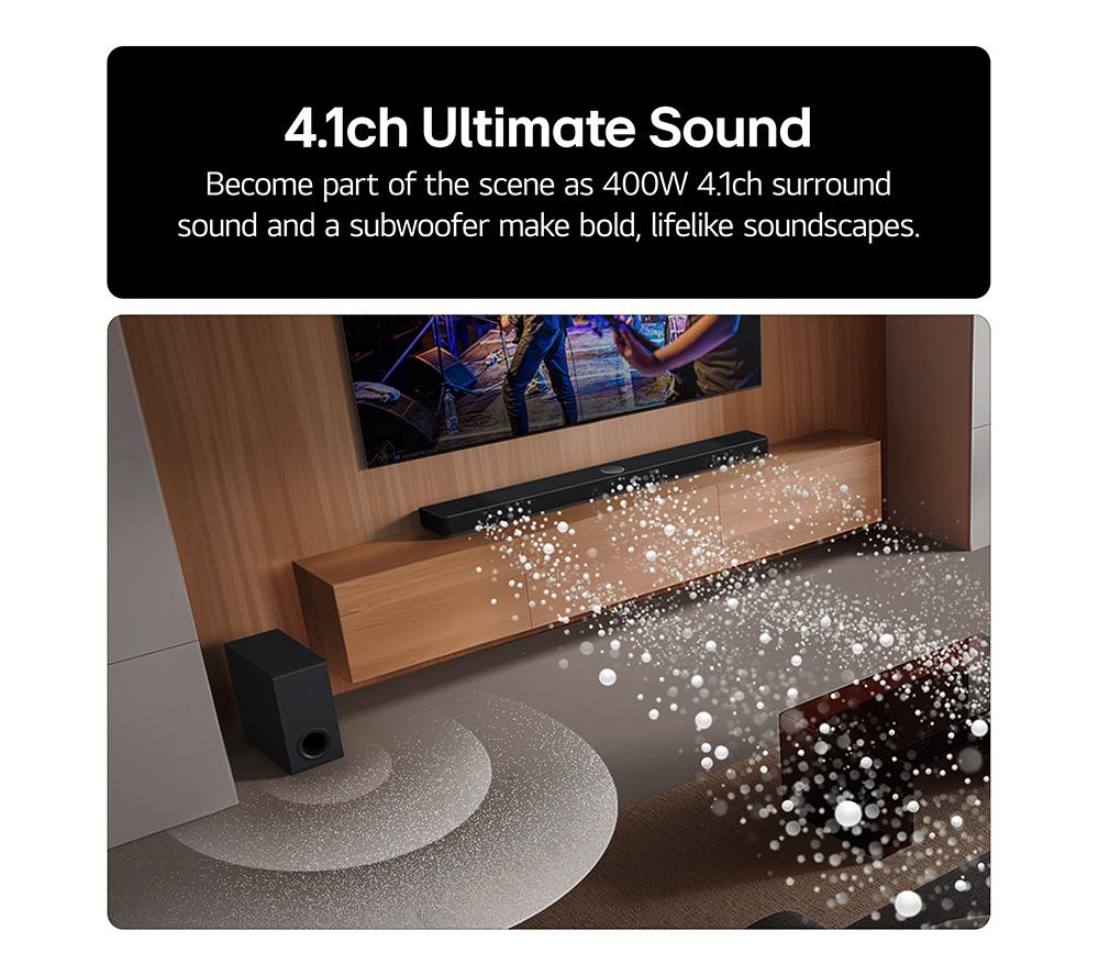 LG US40TR 4.1 Wireless Sound Bar image number 7 of 9