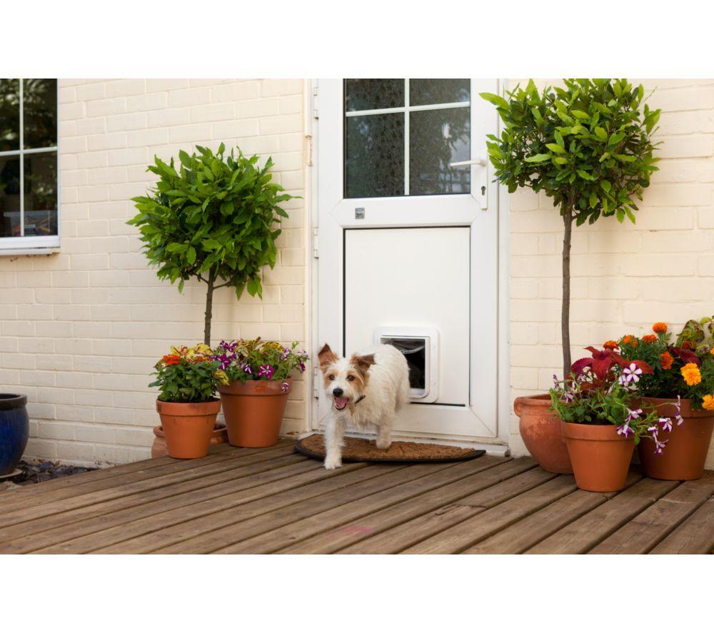 SUREFLAP Microchip Pet Door - White image number 9 of 9