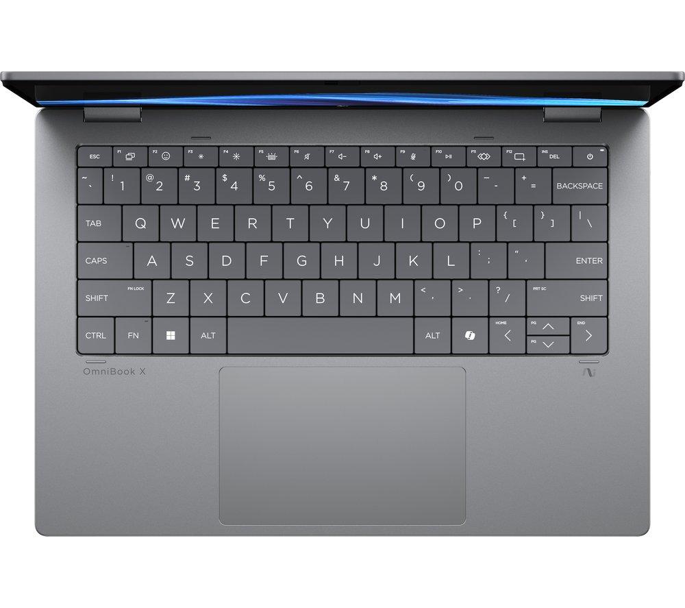 HP OmniBook X Flip NGAI 14" 2 in 1 Laptop - AMD Ryzen AI 7, 1 TB SSD, Meteor Silver image number 19 of 28