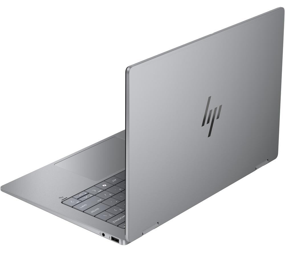 HP OmniBook X Flip NGAI 14" 2 in 1 Laptop - AMD Ryzen AI 7, 1 TB SSD, Meteor Silver image number 28 of 28
